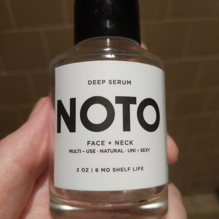 photo of NOTO Botanics Deep Serum shared by @ohwyldeflowers on  27 Feb 2021 - review