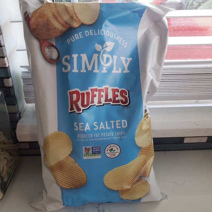 photo of NBA Simply Salted potato chips  shared by @jupiejup on  19 Jun 2021 - review
