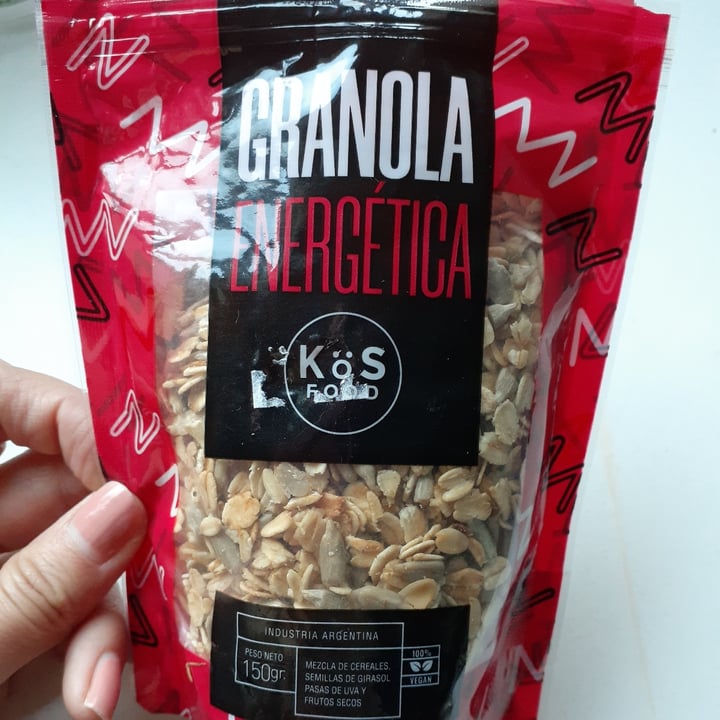 photo of Kos Food Granola Energética shared by @tamaraponzo on  31 Aug 2021 - review