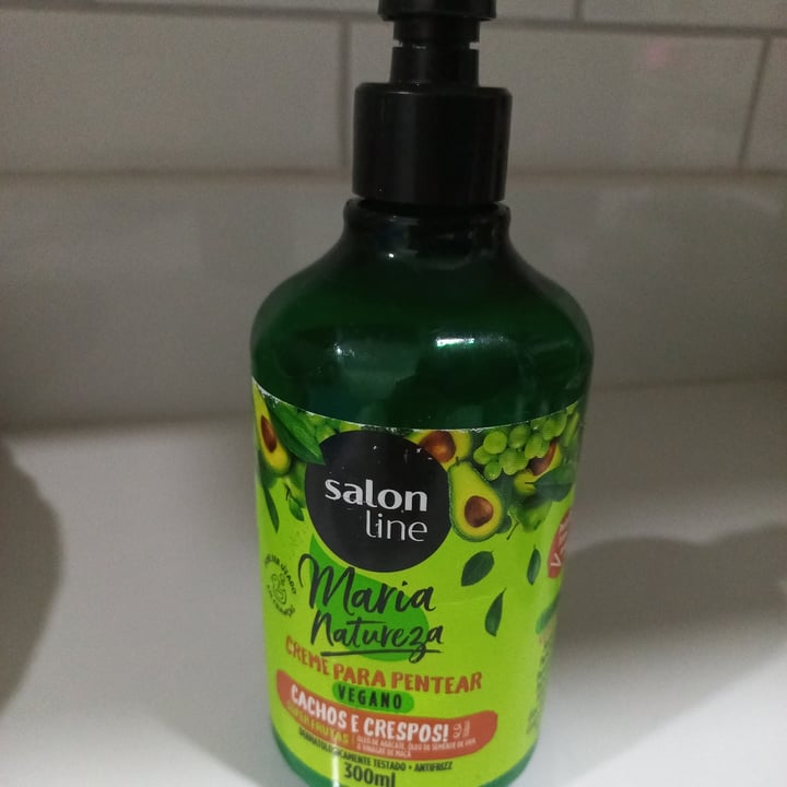 photo of Salon line Creme de Penpea Maria Natureza Super frutas shared by @gheyzamartins on  02 May 2022 - review