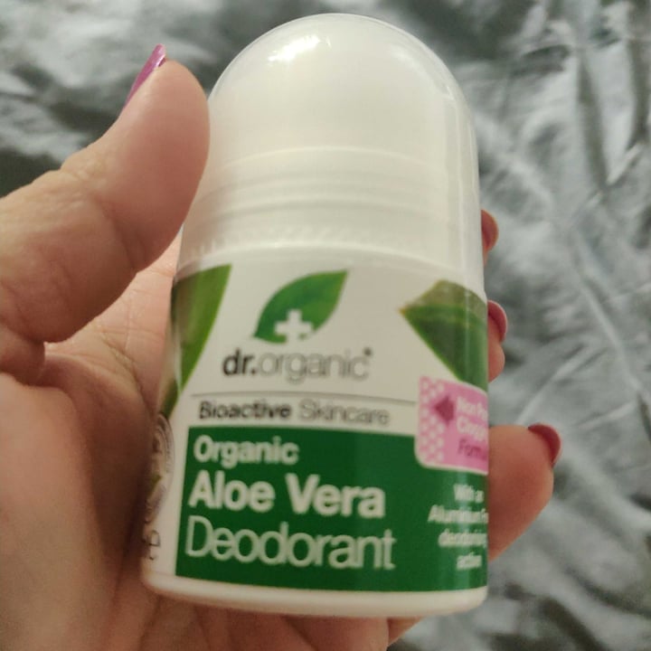 review photo of dr.organic Aloe vera deodorante shared by @alegoyana on 11 Jun 2022 - review