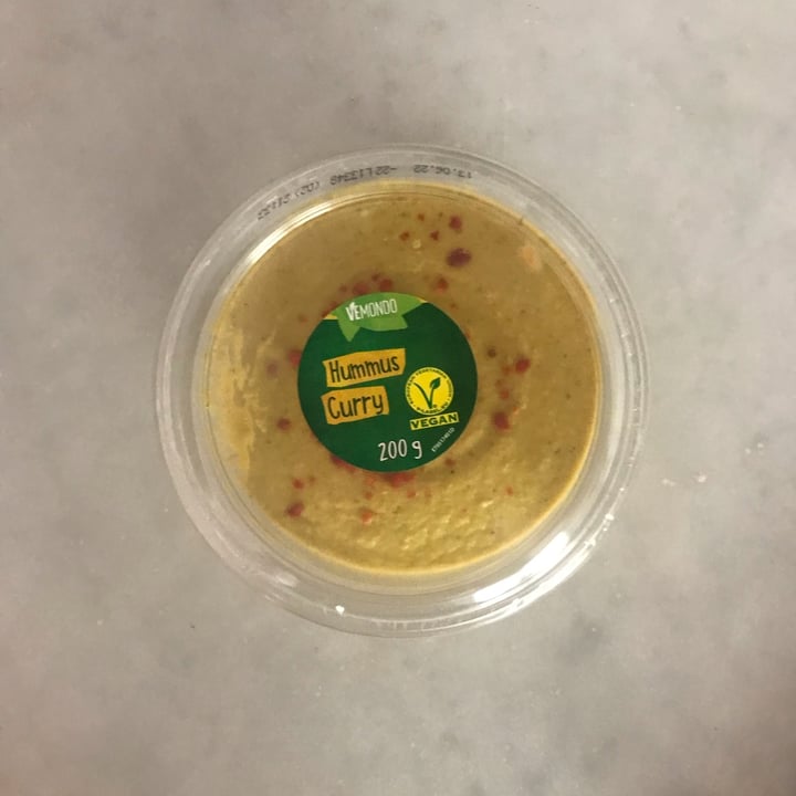 photo of Vemondo Hummus Curry shared by @historgirl on  08 Jun 2022 - review