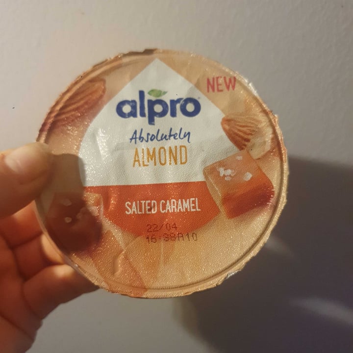 photo of Alpro Absolutely almond salted caramel shared by @lindasunny on  04 Apr 2022 - review