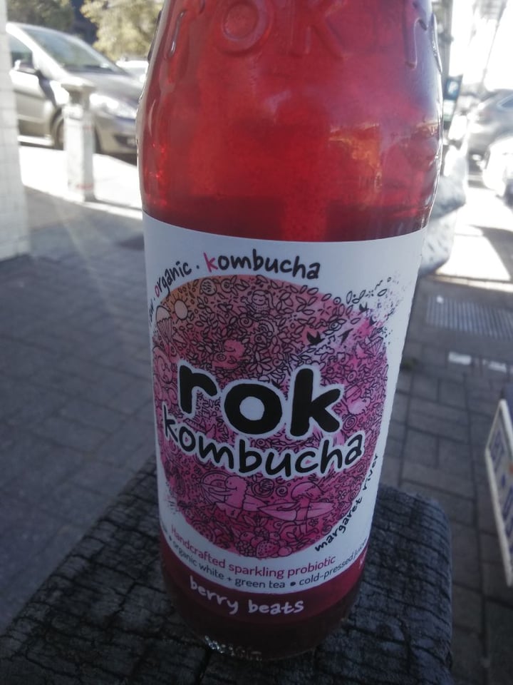 photo of Rok Kombucha Rok Kombucha - Berry Beats shared by @veganadam on  13 Oct 2019 - review