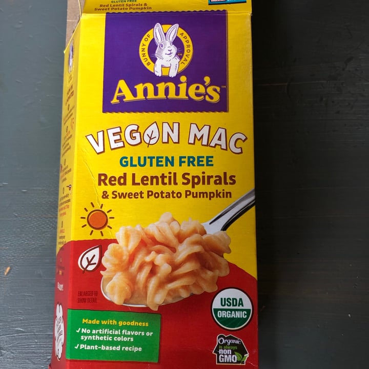 photo of Annie’s Annie’s Organic Vegan Mac Pumpkin And Sweet Potato Creamy Sauce shared by @kitchenfairy on  27 Aug 2021 - review