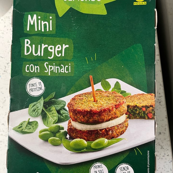 photo of Vemondo Mini burger con spinaci shared by @marti1997 on  12 Mar 2022 - review