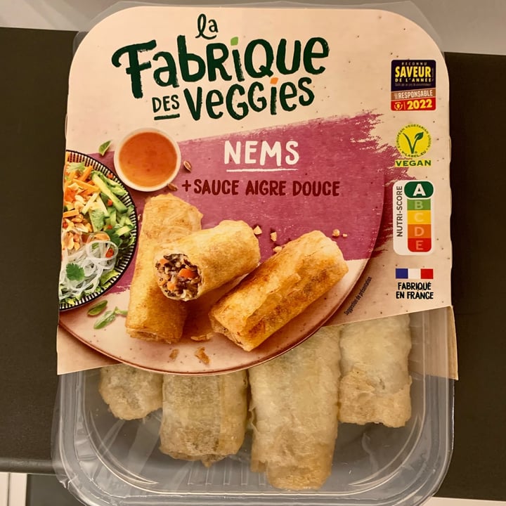 photo of La fabrique des veggies Nems shared by @reviewsfromale on  22 Mar 2022 - review