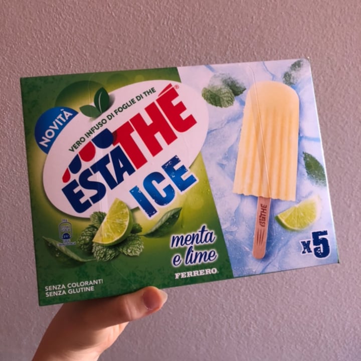 photo of Estathé Estathé Ice - Thè verde con menta e lime shared by @mari99 on  07 Jun 2022 - review