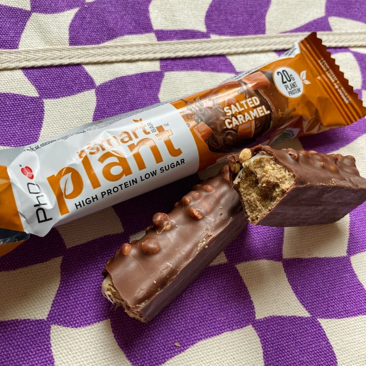 photo of Phd smart plant Salted Caramel Protein Bar shared by @katelouisepowell on  30 Jun 2022 - review