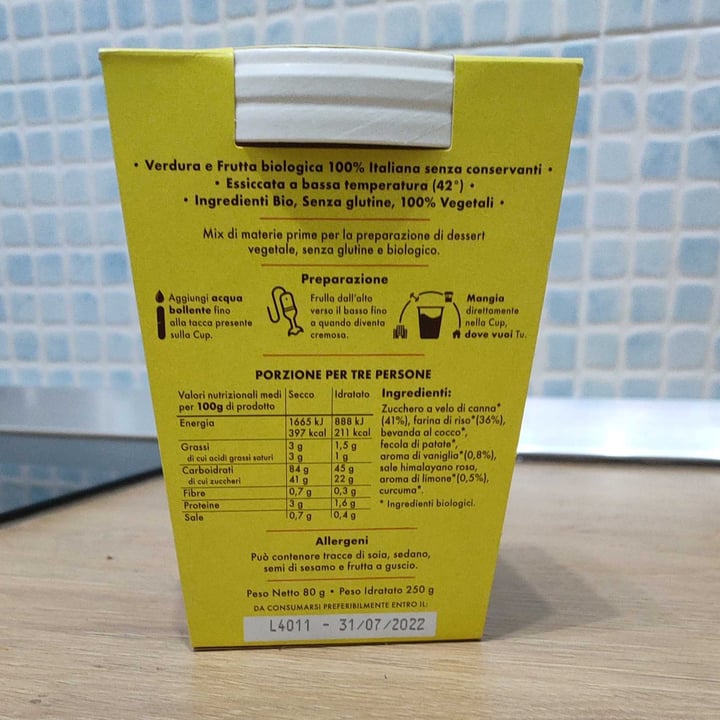 review photo of Dnabio Crema Pasticcera Vaniglia Limone shared by @luigi96 on 22 Jan 2022 - review