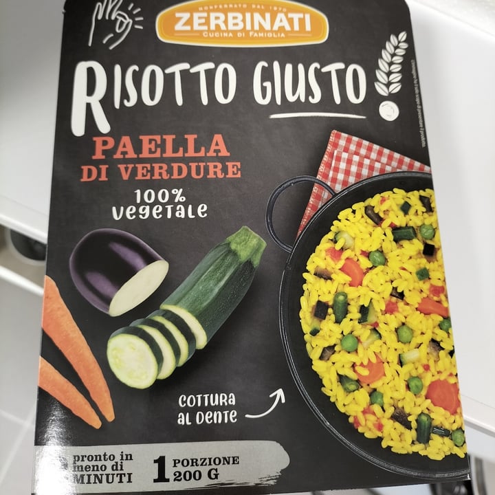 photo of Zerbinati Risotto giusto! Paella di verdure shared by @ambr on  14 Apr 2022 - review