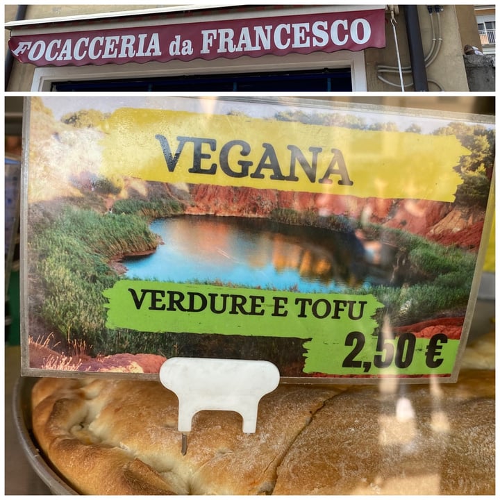 photo of Focacceria Da Francesco Focaccia Vegana shared by @aleglass on  07 Apr 2022 - review