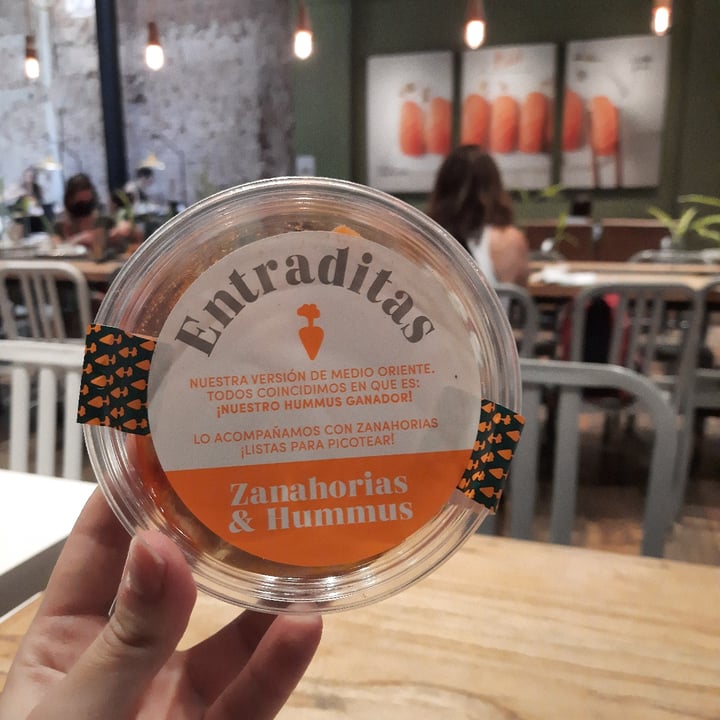 photo of Green Eat Hummus Con zanahorias shared by @vegaly on  12 Dec 2021 - review