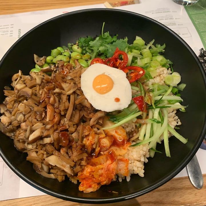 photo of Wagamama No Duck Donburi shared by @lamaryvegana on  10 Oct 2021 - review