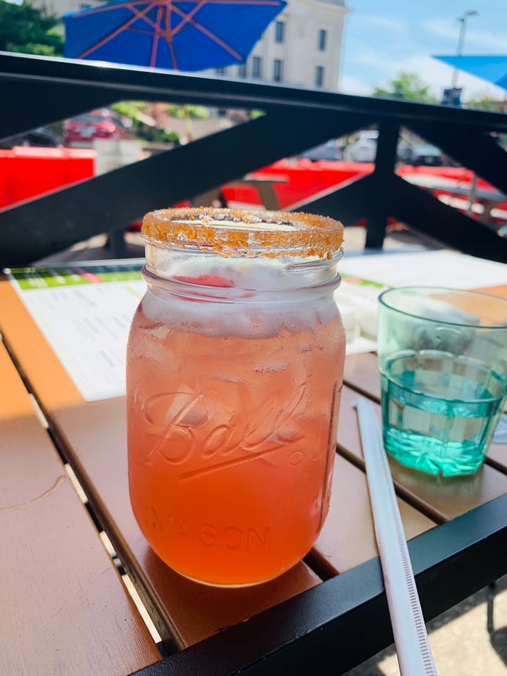 photo of Social Cantina strawberry margarita shared by @jeremytheape on  05 Jul 2022 - review
