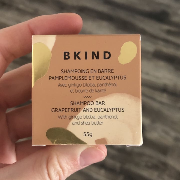 photo of BKIND Shampoo Bar Grapefruit And Eucalyptus shared by @biancasd on  30 Nov 2021 - review