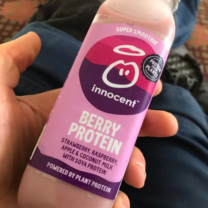 photo of Innocent Berry protein shared by @einsteinmcallister on  04 May 2021 - review