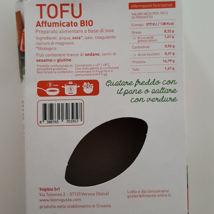 review photo of Biomigusta Tofu Affumicato shared by @zingara on 23 May 2022 - review