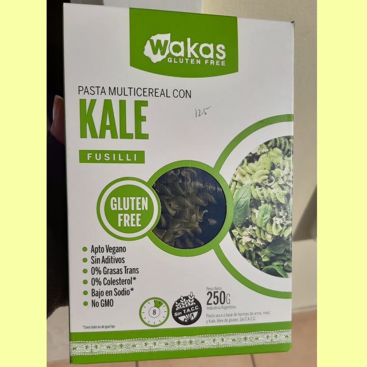photo of Wakas Pasta Multicereal con Kale shared by @celinalisette on  12 Jun 2020 - review