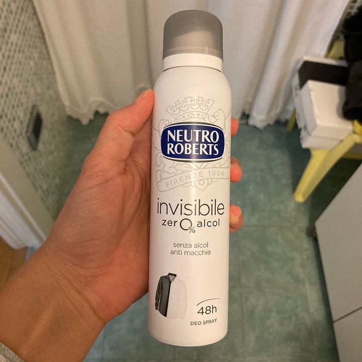 review photo of Neutro Roberts deodorante spray invisible shared by @giuliabernuzzii on 20 Sep 2022 - review