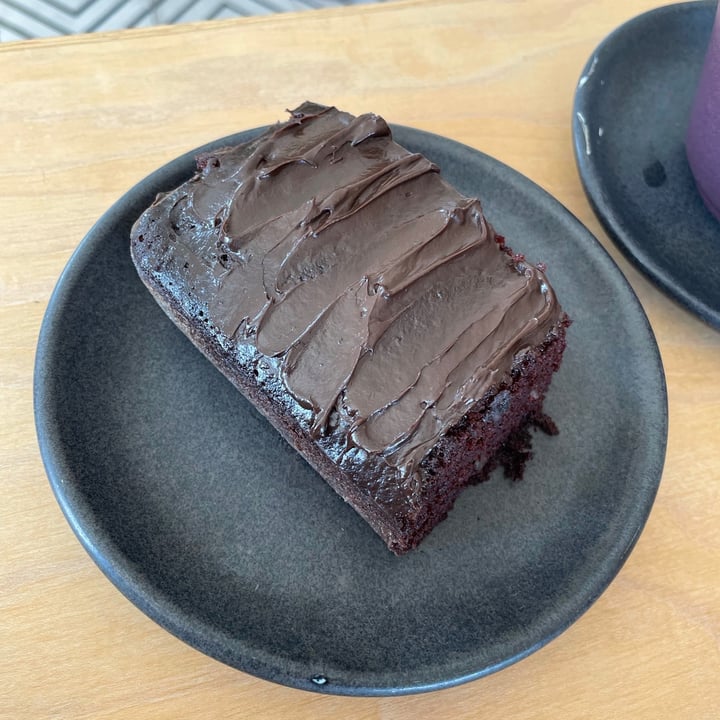review photo of Casa Cafetzin Coffee Roasters Vegan Chocolate Brownie shared by @calditodemazapan on 09 Sep 2021 - review