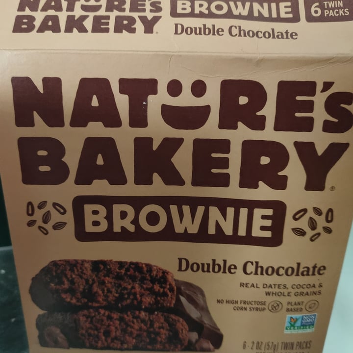 photo of Nature's Bakery Brownie Bar Double Chocolate shared by @xxuan on  10 Aug 2021 - review
