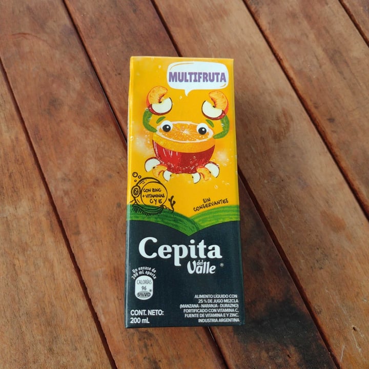 photo of Cepita del Valle Jugo Multifruta shared by @roobregon on  16 Jan 2022 - review