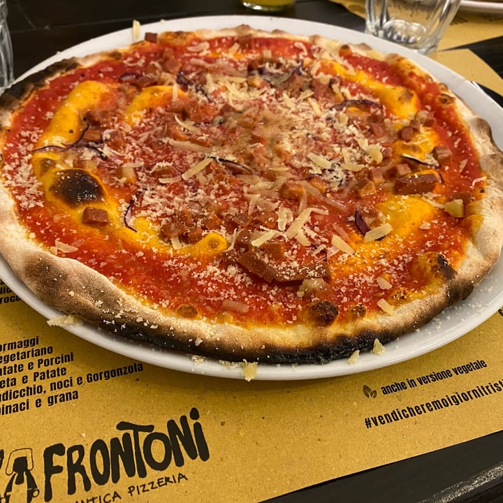photo of Pizzeria Frontoni Vegan Amatriciana shared by @masayume on  30 Jan 2022 - review