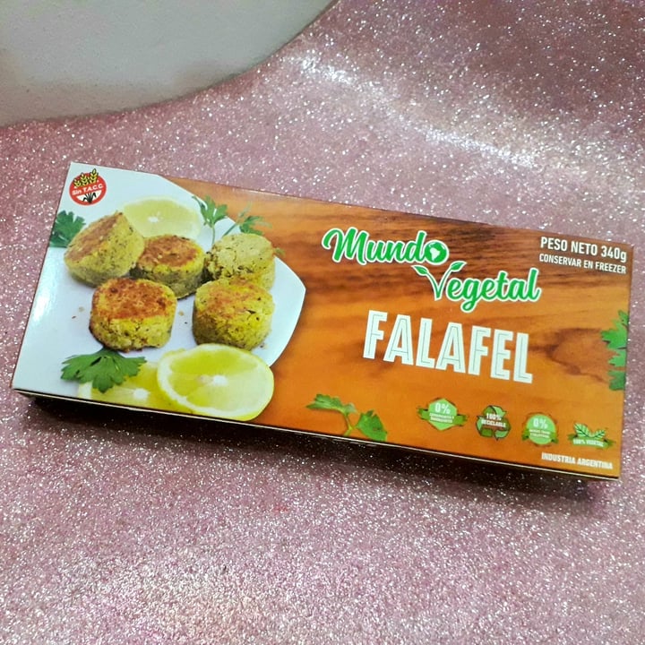photo of Mundo Vegetal Falafel shared by @pinkvegan85 on  02 Nov 2022 - review