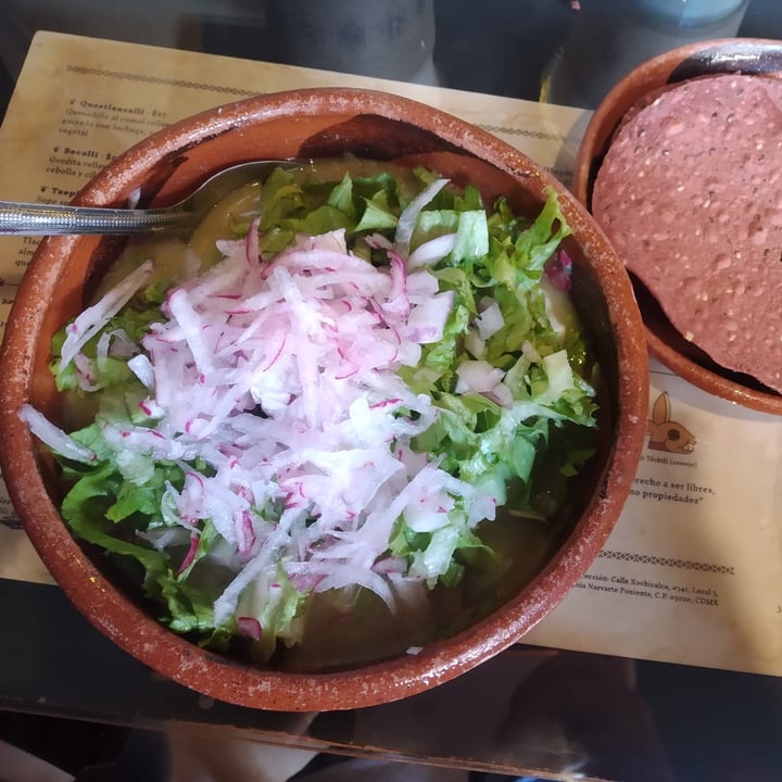 photo of Mictlan Antojitos Veganos Pozole verde shared by @maravwn on  06 Jun 2021 - review