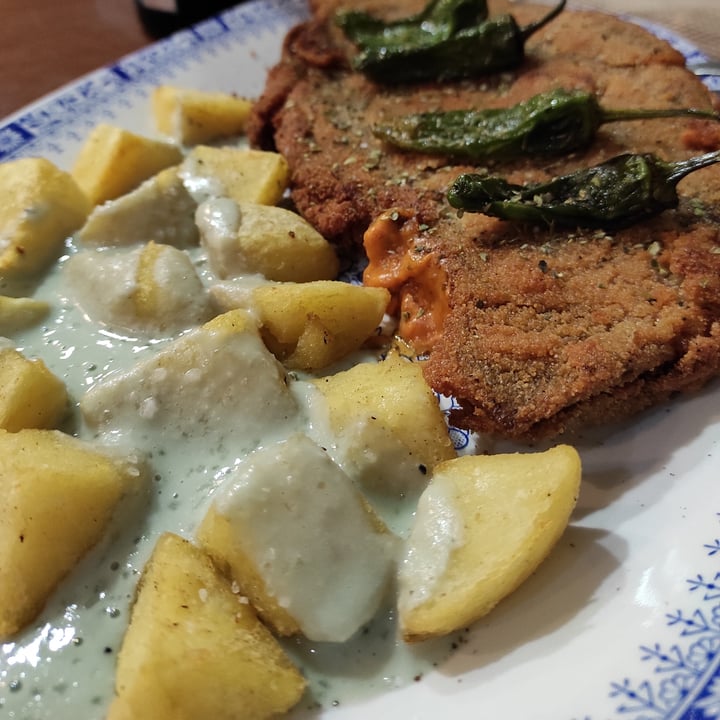 review photo of Mostaza Y Media Cachopo De Seitan Relleno shared by @perezzamedais on 07 Sep 2021 - review