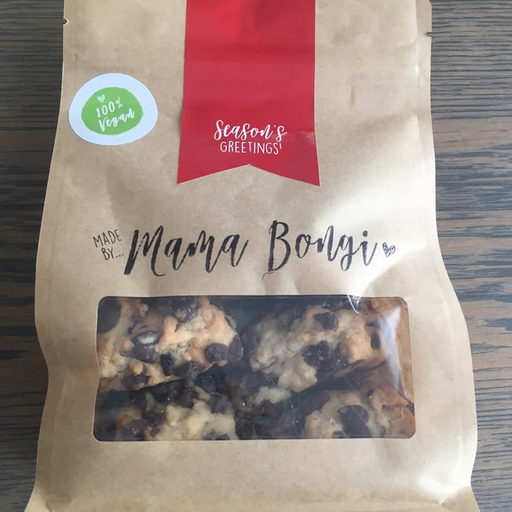 review photo of Mama Bongi Vegan choc chip cookies shared by @rissipit on 12 Dec 2020 - review