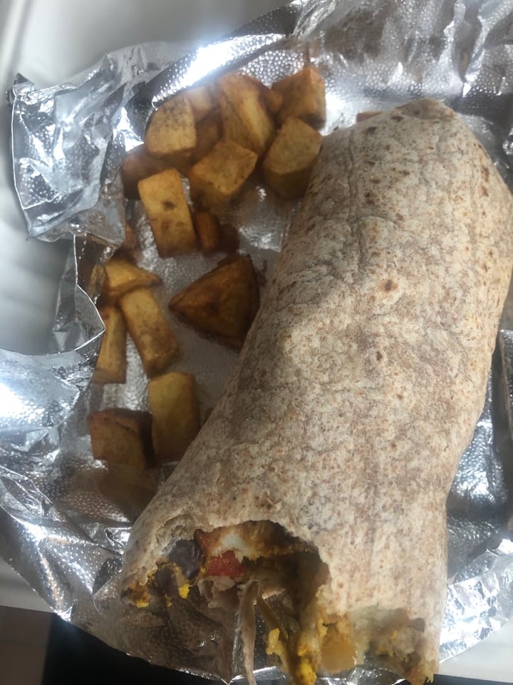 photo of Strong Hearts on the Hill Tofu Scramble (burrito) shared by @marissaalbrecht on  31 Oct 2019 - review