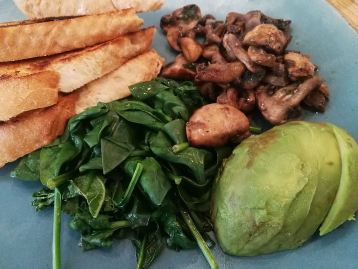 photo of St. Barts Bunch of sides from breakfast menu shared by @nataliya on  01 Jul 2019 - review