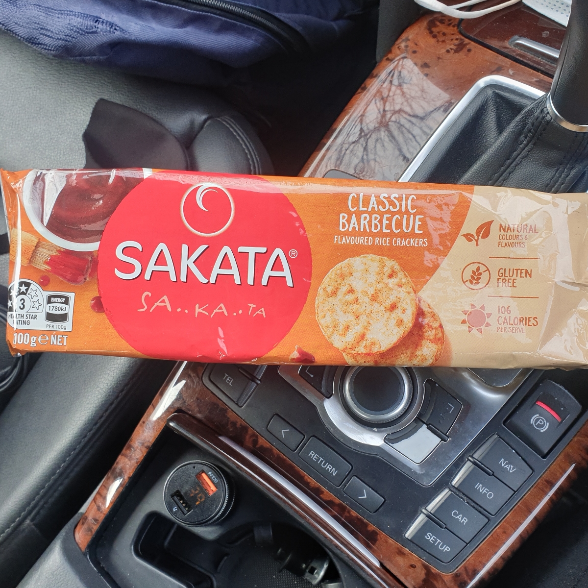 Sakata Classic BBQ flavoured Rice Crackers Reviews | abillion