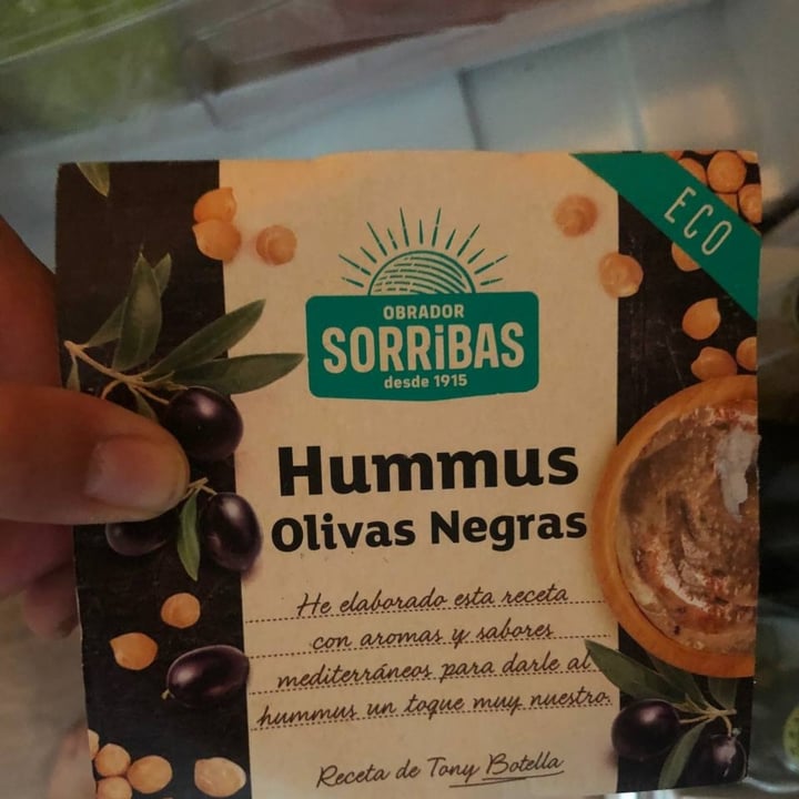 review photo of Sorribas Hummus olivas negras shared by @stefpapin on 18 Sep 2021 - review