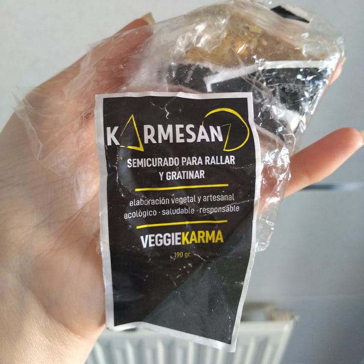 photo of Veggie Karma Cuña Karmesan para Rallar y Gratinar shared by @cukicooking on  09 Jul 2021 - review