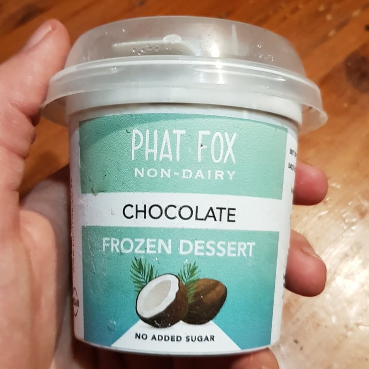 photo of Phat Fox Chocolate Frozen Dessert shared by @beehayes on  05 Sep 2020 - review