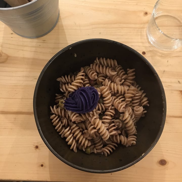 review photo of ...IDEM CON PATATE Fusilli Con Ctema Di Cavolo Nero E Pancetta Vegana shared by @fraaaa on 30 Oct 2022 - review