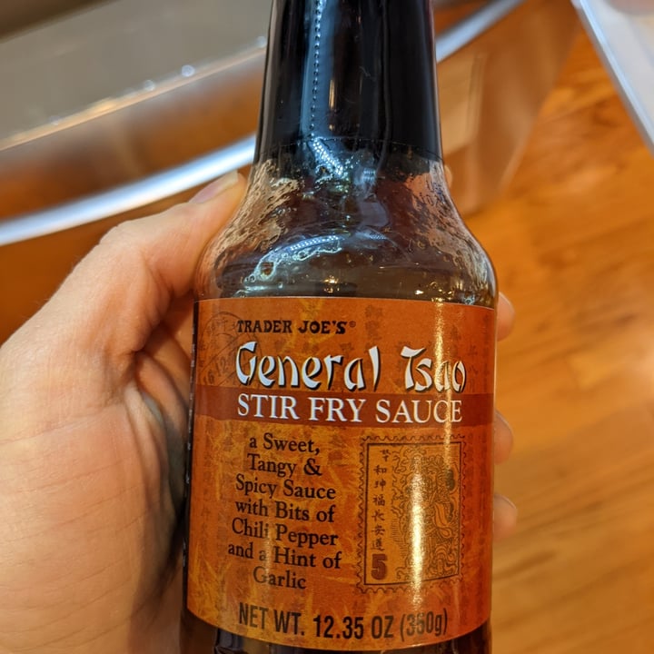 photo of Trader Joe's General Tsao Stir Fry Sauce shared by @k2aust on  27 Dec 2021 - review