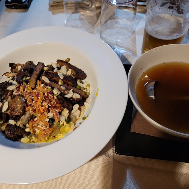 Photo of the dish “Ramen con noodle di frumento fatto in casa”