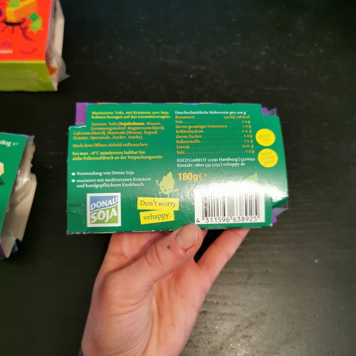 photo of Ve Happy Grill-/Pfannentofu Kräuter shared by @valentinalittlev on  25 Apr 2022 - review