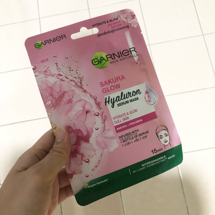 review photo of Garnier Hydra Bomb Maschera In Tessuto Super Idratante/Lenitiva shared by @gxlsxy on 18 Aug 2022 - review