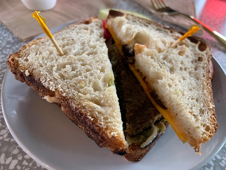 photo of Hopscotch Kitchen Rainbow Breakfast Sandwich shared by @jeremytheape on  06 May 2022 - review