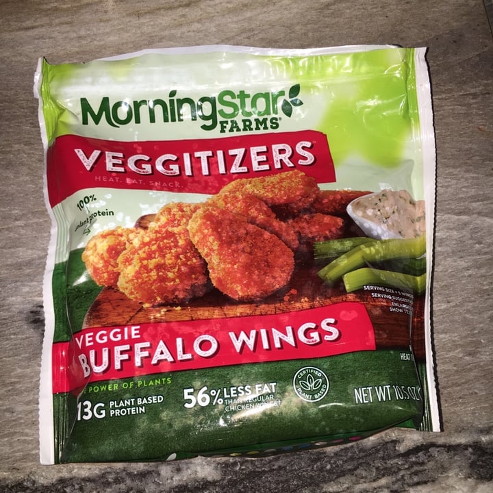 photo of MorningStar Farms Veggitizers Veggie Buffalo Wings shared by @wizkorea on  28 Feb 2021 - review