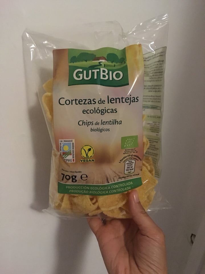 photo of GutBio Cortezas de lentejas shared by @beatrizbcn on  17 Oct 2019 - review