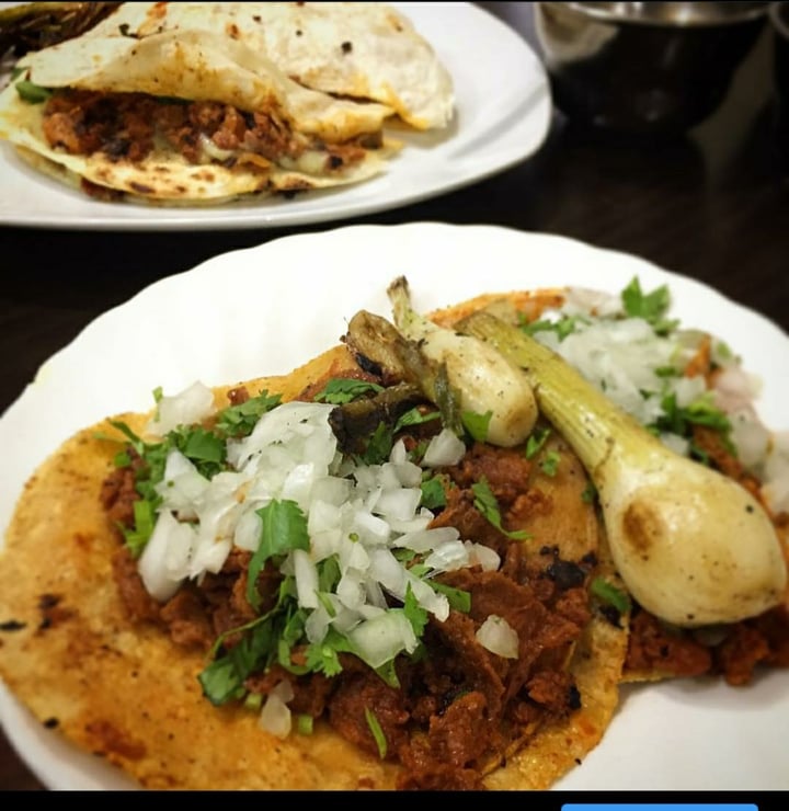 photo of Restaurante y Panadería VEGuerrero Lindavista Taco de Pastor shared by @greasy-vegan on  18 Mar 2020 - review