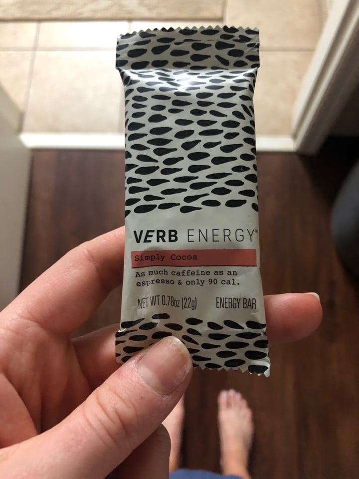 photo of Verb Energy Energy Bar shared by @skonans on  10 Mar 2020 - review
