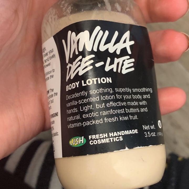 photo of LUSH Fresh Handmade Cosmetics Vanilla dee-lite shared by @tschouten on  09 Apr 2022 - review