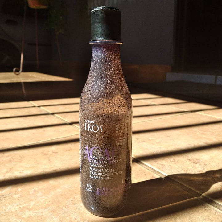 review photo of Natura Ekos Tukumã sabonete líquido esfoliante shared by @claraluiza on 07 Jun 2022 - review